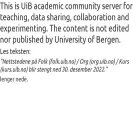 org.uib.no org.uib.no