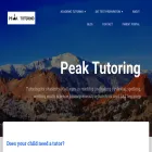peaktutoring.org peaktutoring.org