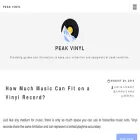 peakvinyl.com