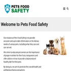 petsfoodsafety.com petsfoodsafety.com