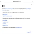 pip.readthedocs.org pip.readthedocs.org