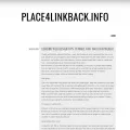 place4linkback.info