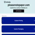 pleasenotepaper.com