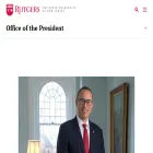 president.rutgers.edu president.rutgers.edu
