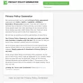 privacypolicygenerator.info privacypolicygenerator.info