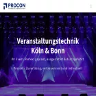 procon-veranstaltungstechnik.de procon-veranstaltungstechnik.de