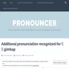 pronouncer.org