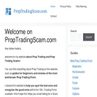 proptradingscam.com