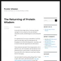 proteinwisdom.com