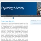 psychologyandsociety.org psychologyandsociety.org