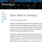 py.processing.org py.processing.org
