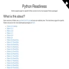 pyreadiness.org pyreadiness.org