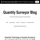quantitysurveyor.blog