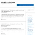 ranchiuniversity.org.in