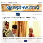 rcatelegramnewscalifornia.com