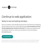 remedytest.org