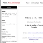 revue-klesis.org revue-klesis.org