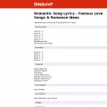 romantic-lyrics.com