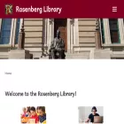 rosenberg-library.org