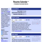 rosettacalendar.com rosettacalendar.com