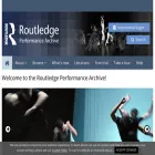 routledgeperformancearchive.com routledgeperformancearchive.com