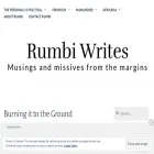 rumbiwrites.com rumbiwrites.com