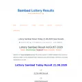 sambadlottery.org