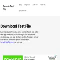 sampletestfile.com sampletestfile.com