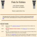 scholarsfonts.net