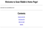 seanriddle.com seanriddle.com