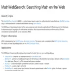 search.mathweb.org search.mathweb.org