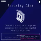 security-list.js.org security-list.js.org