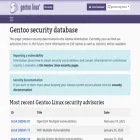 security.gentoo.org