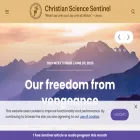 sentinel.christianscience.com sentinel.christianscience.com