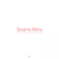 sesame.menu sesame.menu