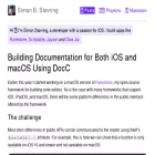 simonbs.dev simonbs.dev