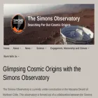 simonsobservatory.org simonsobservatory.org