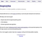 simplicityweb.co.uk simplicityweb.co.uk