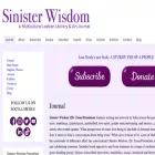sinisterwisdom.org