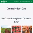 smallfarmcourses.com smallfarmcourses.com