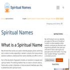 spiritual-names.org spiritual-names.org
