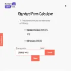 standardformcalculator.com standardformcalculator.com