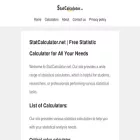statcalculator.net statcalculator.net