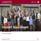 studentgovernment.lafayette.edu studentgovernment.lafayette.edu