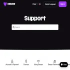 support.deezer.com support.deezer.com