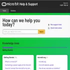 support.microbit.org support.microbit.org