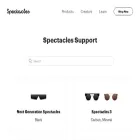 support.spectacles.com support.spectacles.com