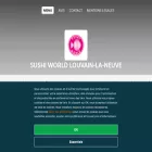 sushiworldlouvain.be sushiworldlouvain.be