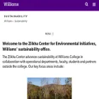 sustainability.williams.edu sustainability.williams.edu