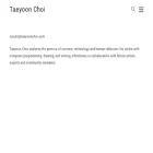 taeyoonchoi.com